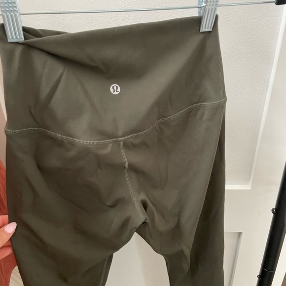 Forest Green Lululemon Leggings - Picture 6 of 10